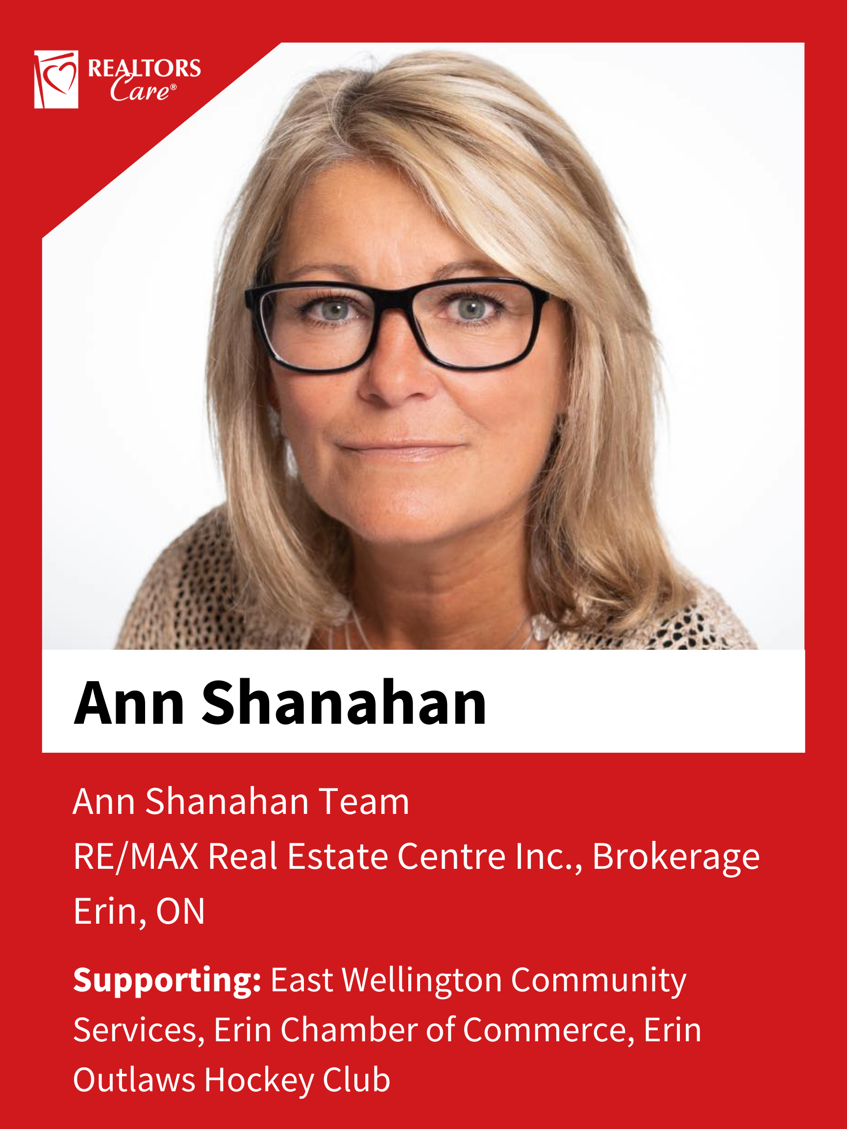 Ann Shanahan
Erin ON