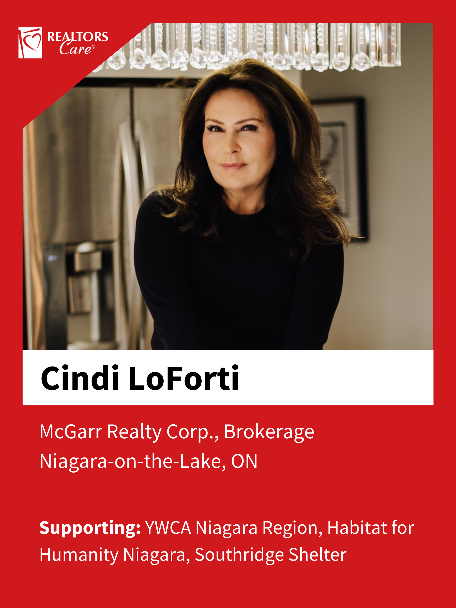 Cynthia (Cindi) LoForti
Niagara-on-the-Lake ON