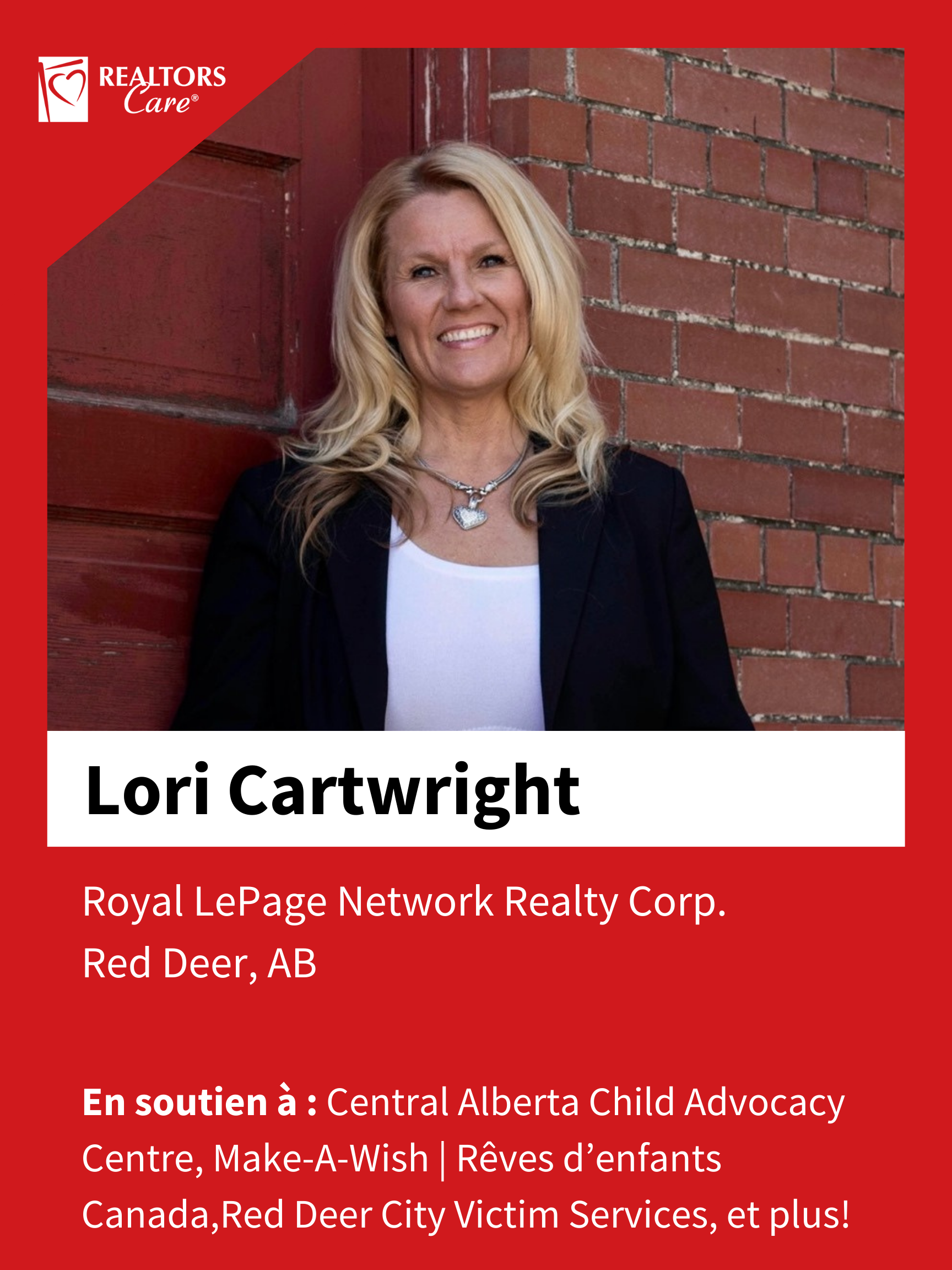 Lori Cartwright
Red Deer AB