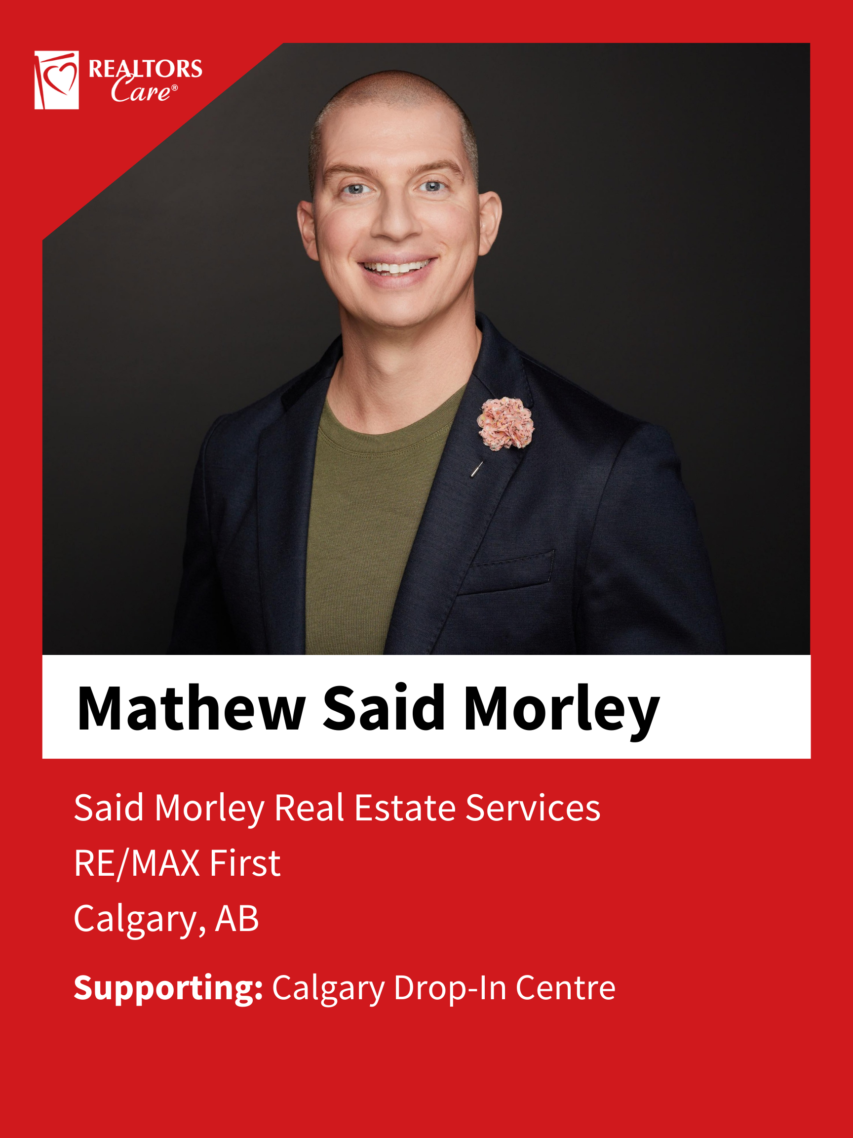 Mathew Said Morley
Calgary AB