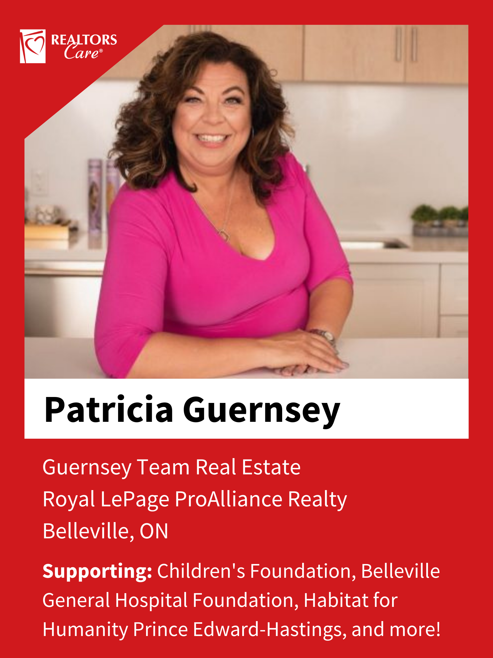 Patricia Guernsey
Belleville ON