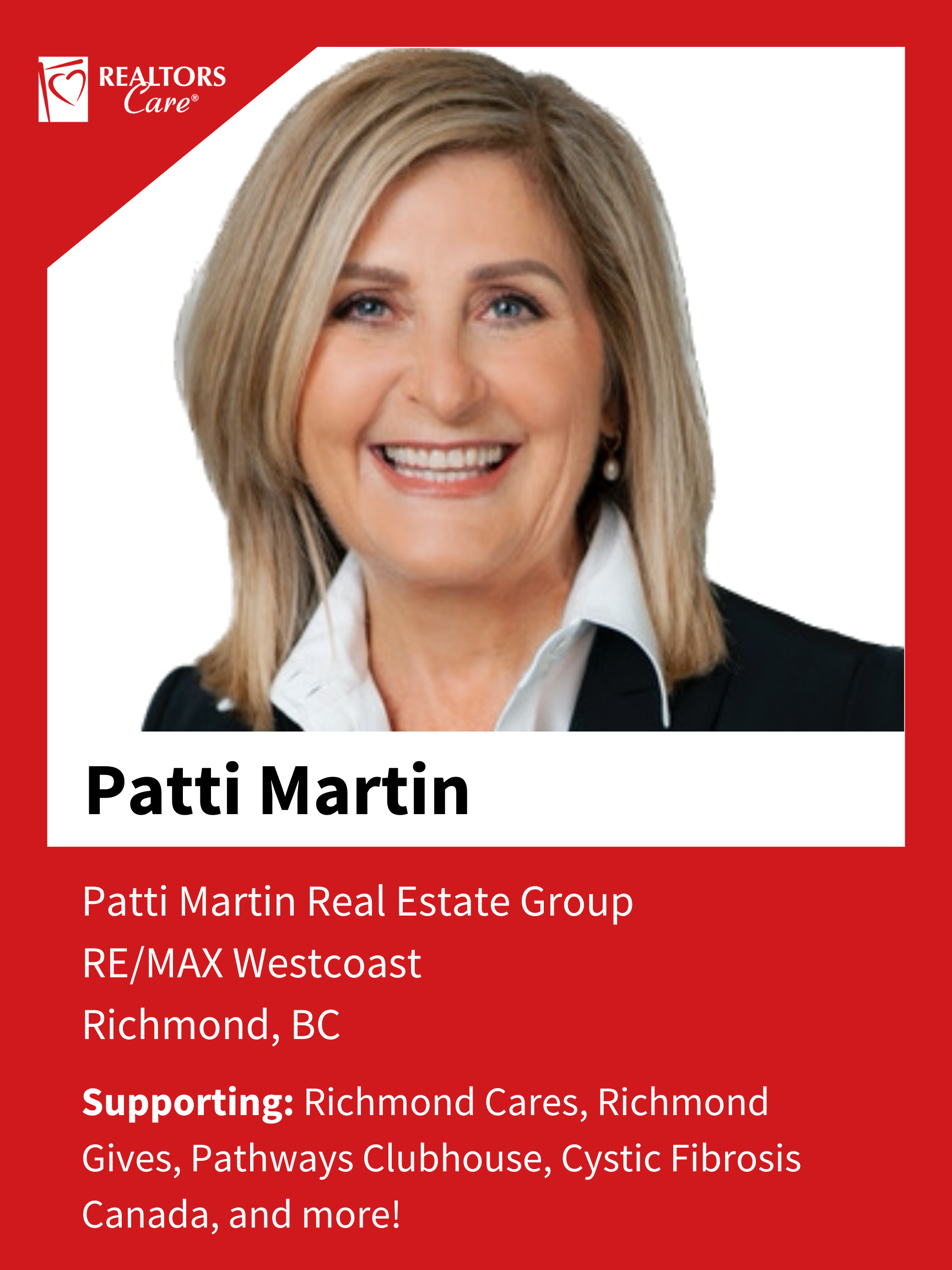 Patti Martin
Richmond BC