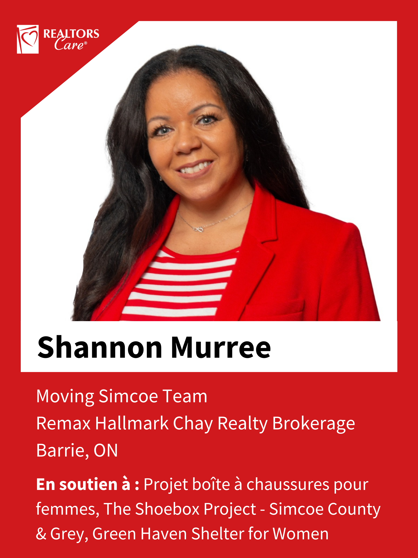 Shannon Murree
Barrie ON