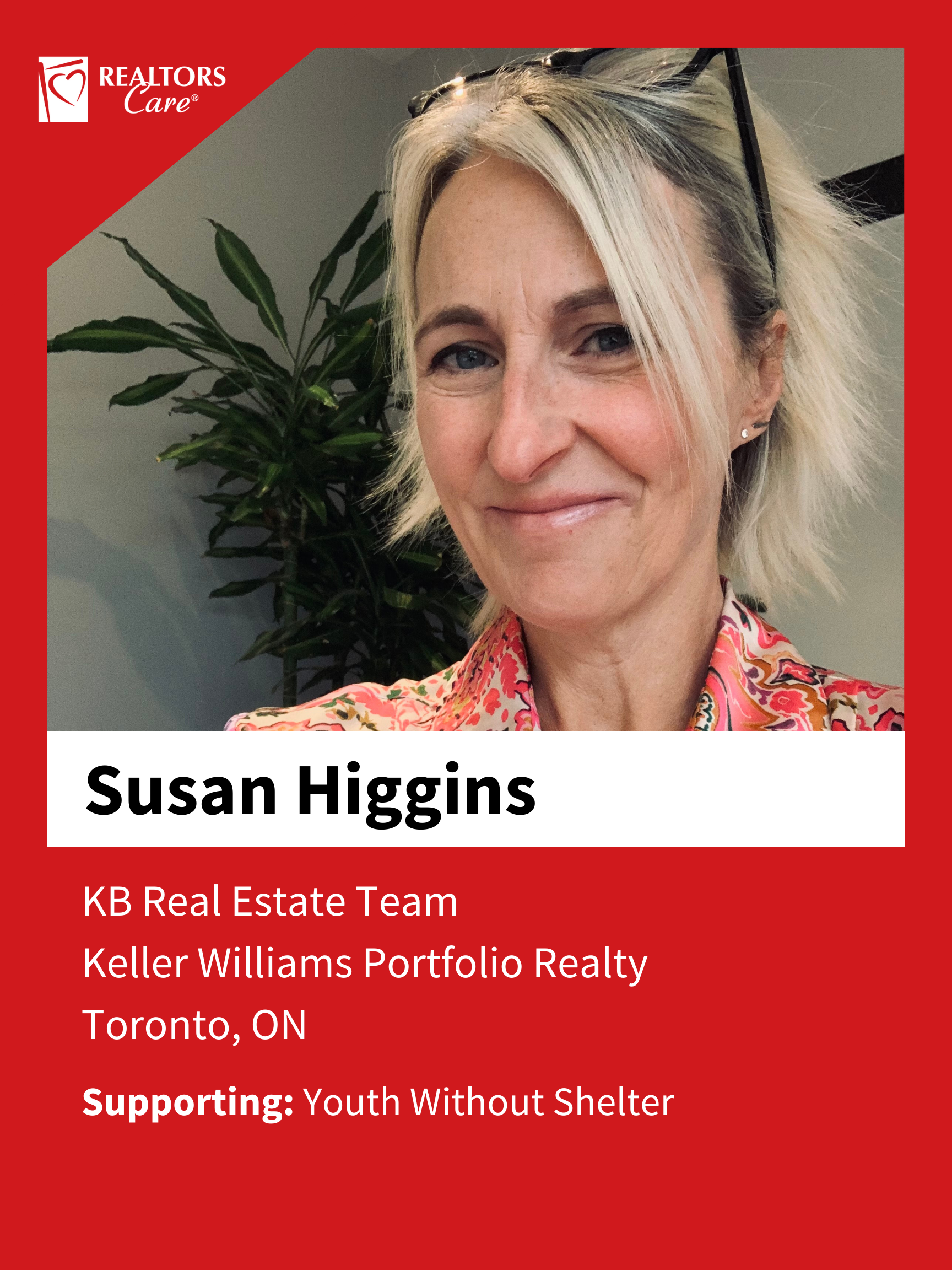 Susan Higgins
Toronto ON