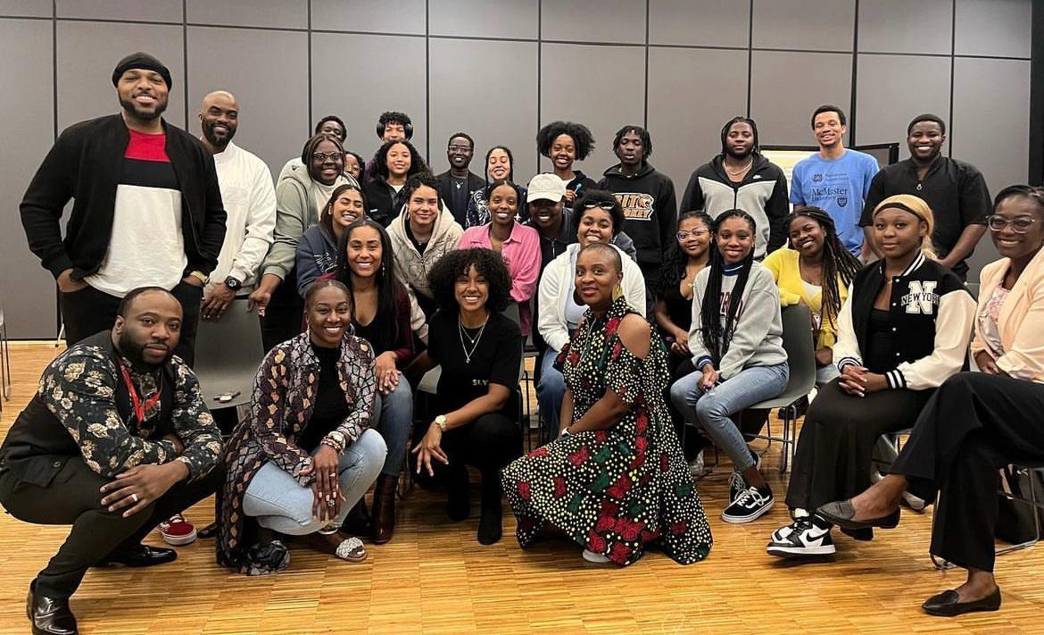 Kandice is pictured with a group from the “Healing Humanity Festival,” which looks to show the world how the Afro-Caribbean culture heals.